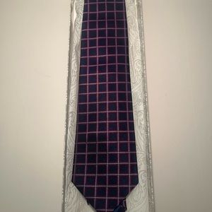 New Turnbull & Asser Silk Tie And Pocket Square